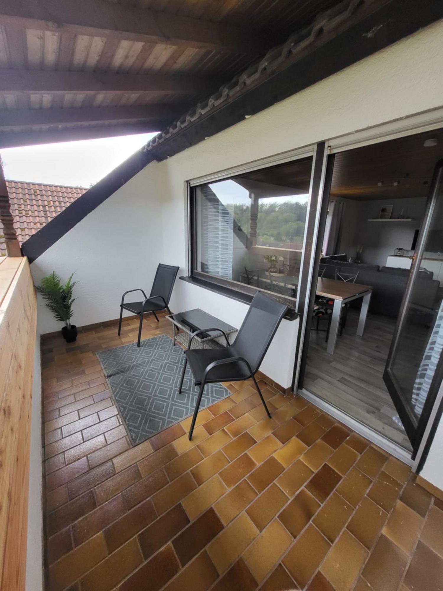 Ferienwohnung Weitblick Uninah 홈부르크 외부 사진