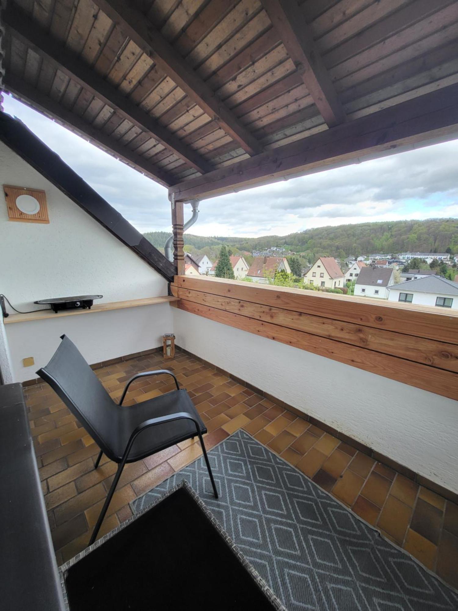 Ferienwohnung Weitblick Uninah 홈부르크 외부 사진